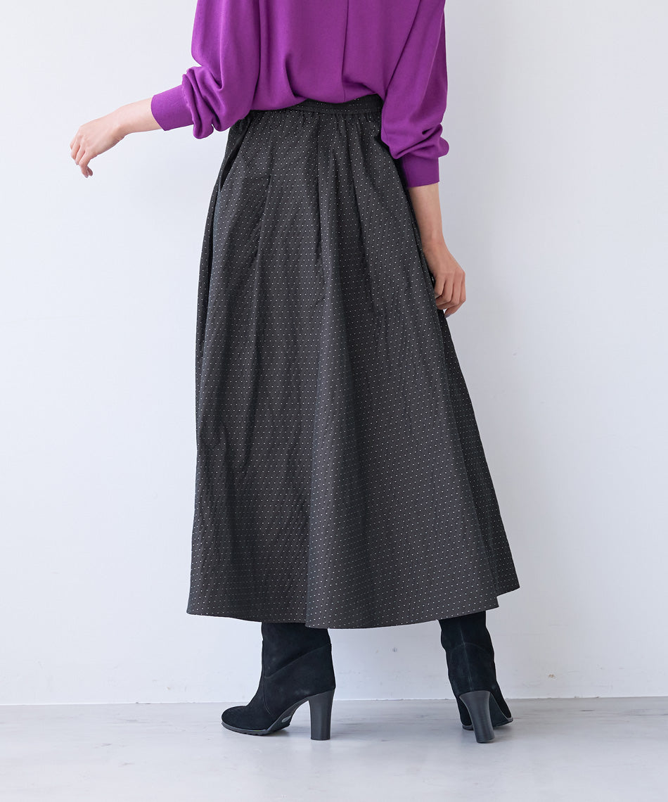 マイカアンドディール MICA&DEAL tuck gather memory sk （YELLOW） YELLOW