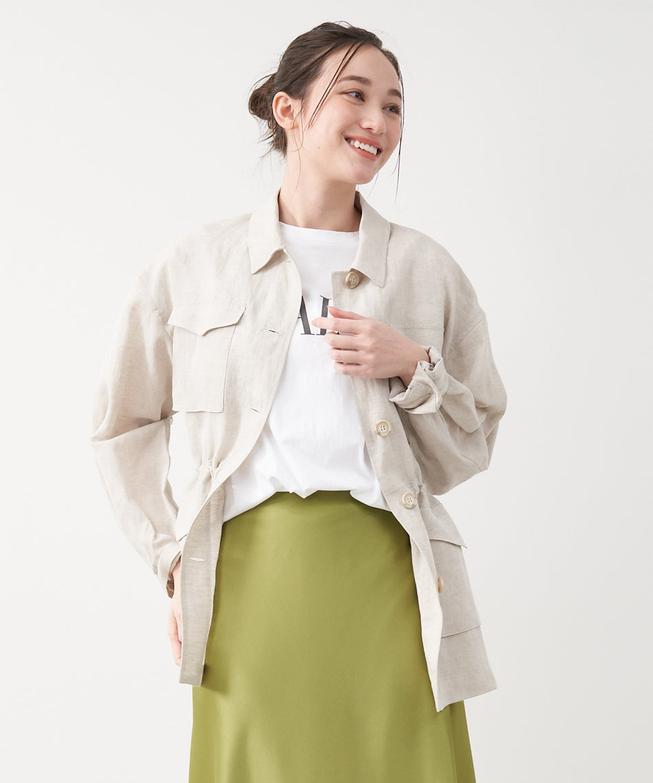 マイカアンドディール MICA&DEAL high twist work blouson （OATMEAL） OATMEAL