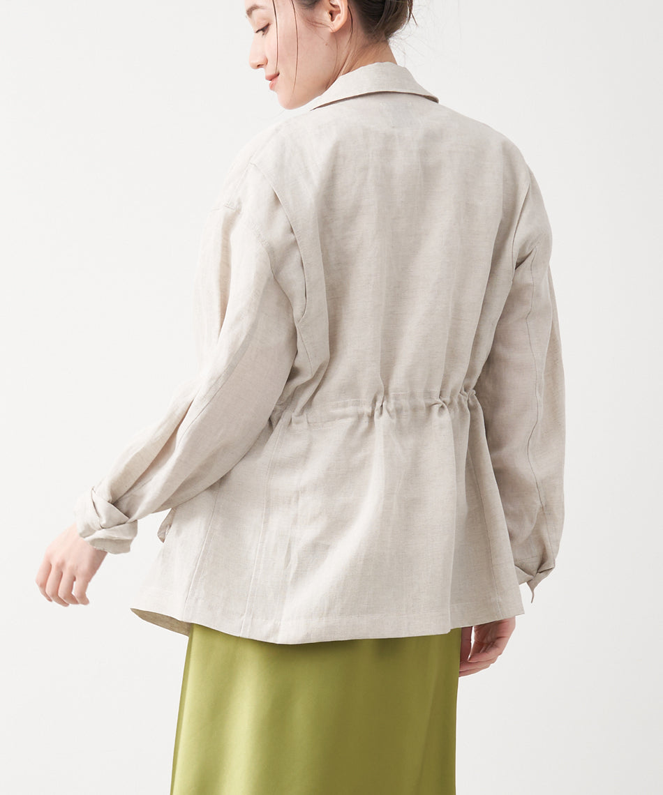 マイカアンドディール MICA&DEAL high twist work blouson （OATMEAL） OATMEAL