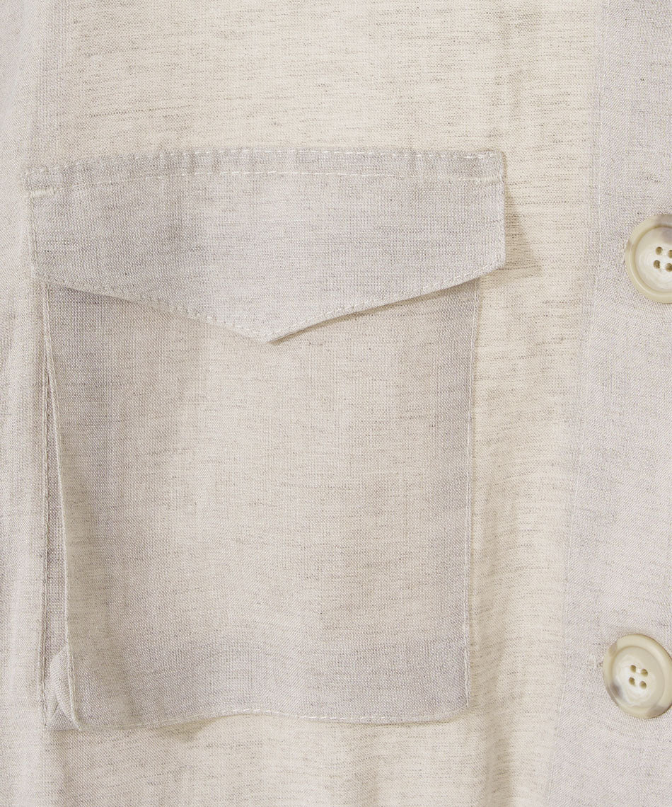 マイカアンドディール MICA&DEAL high twist work blouson （OATMEAL） OATMEAL