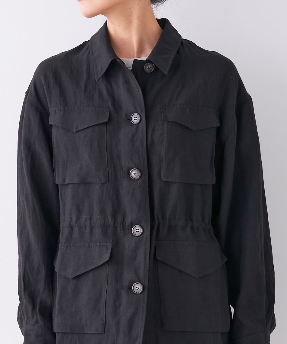 マイカアンドディール MICA&DEAL high twist work blouson （OATMEAL） OATMEAL