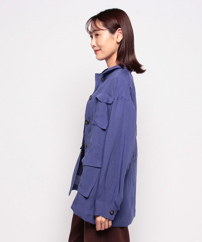 マイカアンドディール MICA&DEAL high twist work blouson （OATMEAL） OATMEAL