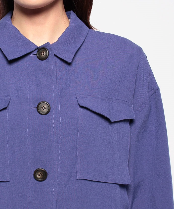 マイカアンドディール MICA&DEAL high twist work blouson （OATMEAL） OATMEAL