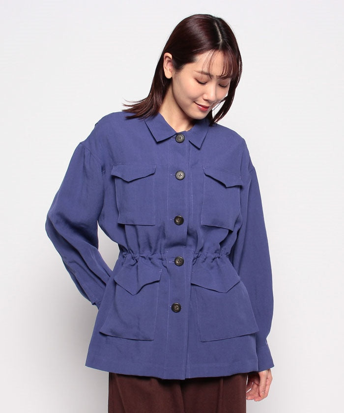マイカアンドディール MICA&DEAL high twist work blouson （OATMEAL） OATMEAL