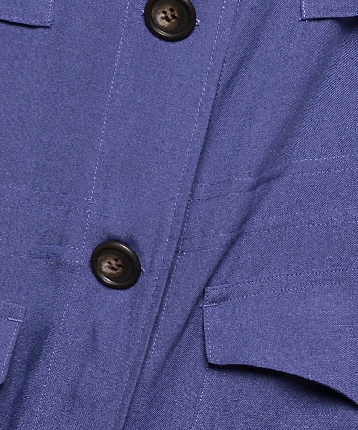 マイカアンドディール MICA&DEAL high twist work blouson （OATMEAL） OATMEAL