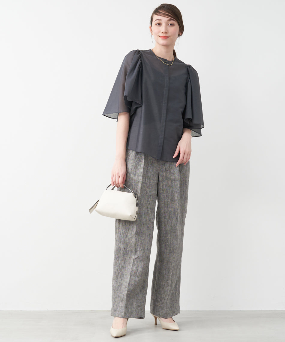マイカアンドディール MICA&DEAL gather sleeve bl （L/GRAY） L/GRAY