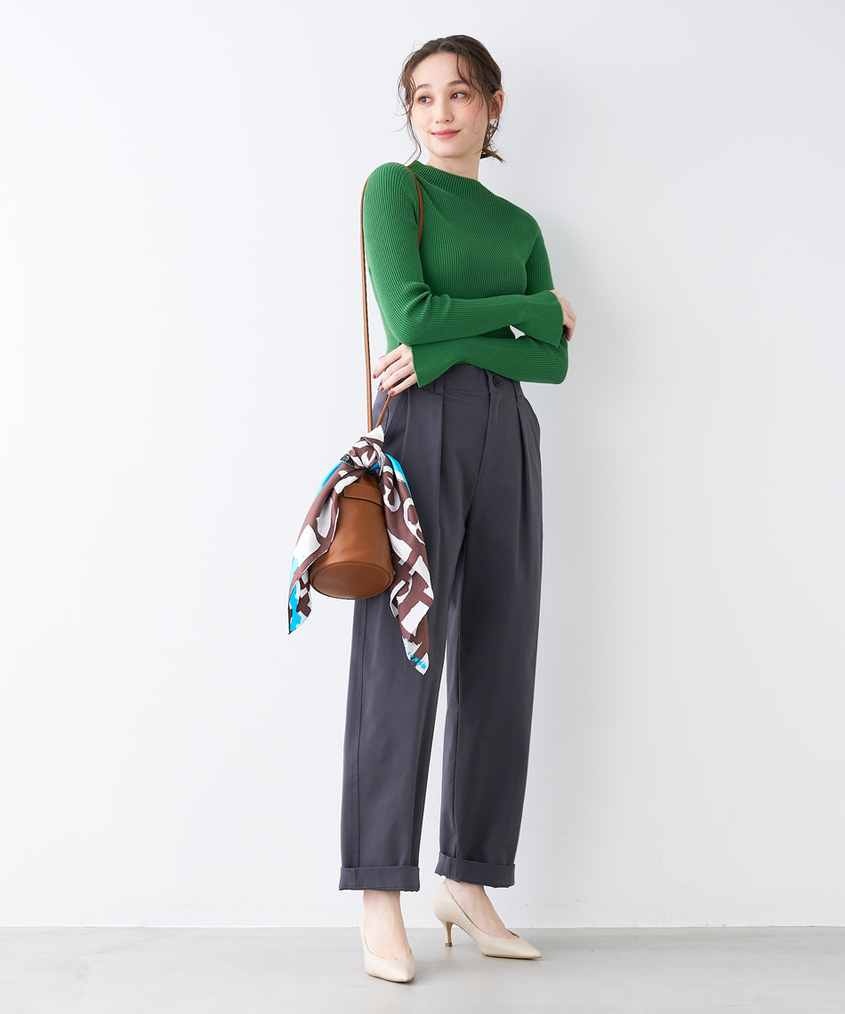マイカアンドディール MICA&DEAL high waist pt （D/NAVY） D/NAVY