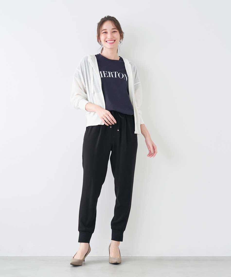 マイカアンドディール MICA&DEAL hem rib pants