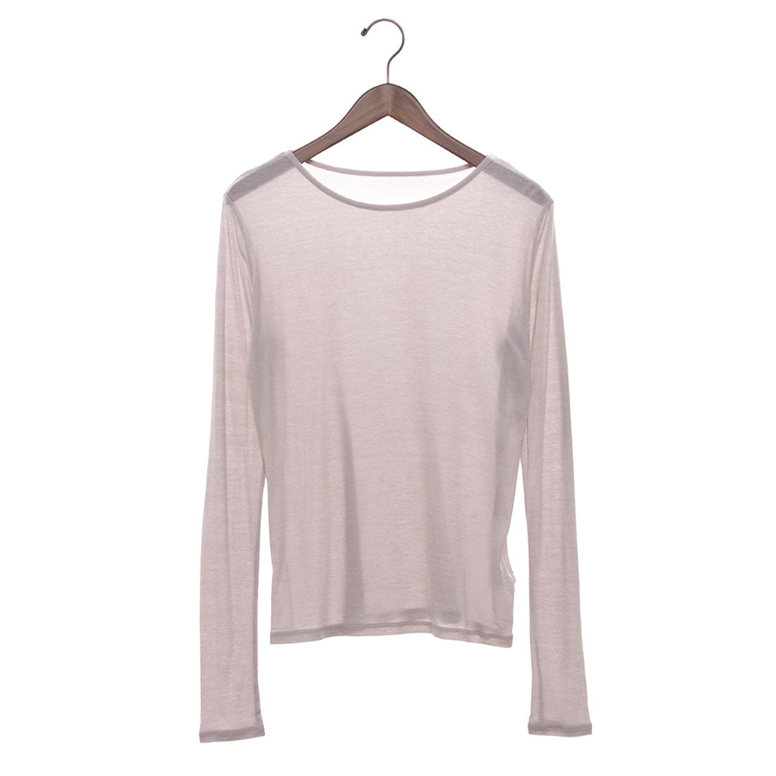 マイカアンドディール MICA&DEAL sheer long Tee （GREIGE） GREIGE