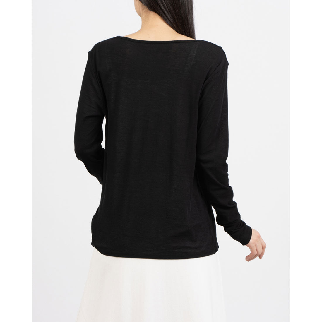 マイカアンドディール MICA&DEAL sheer long Tee （GREIGE） GREIGE