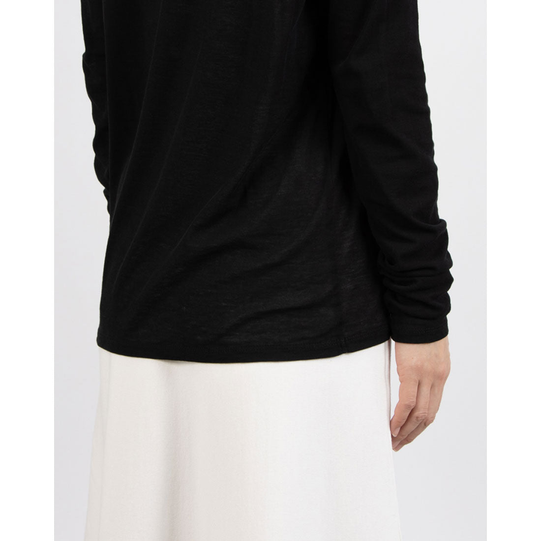 マイカアンドディール MICA&DEAL sheer long Tee （GREIGE） GREIGE