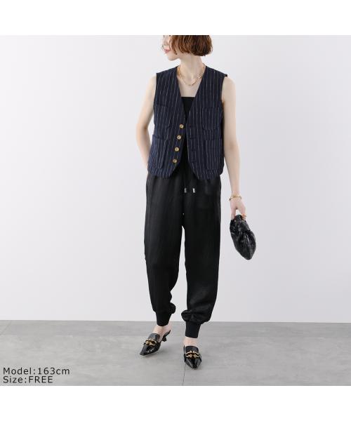 マイカアンドディール MICA&DEAL MICA&DEAL サテンパンツ 0125103025 （L/BEIGE/ライトベージュ） L/BEIGE/ライトベージュ