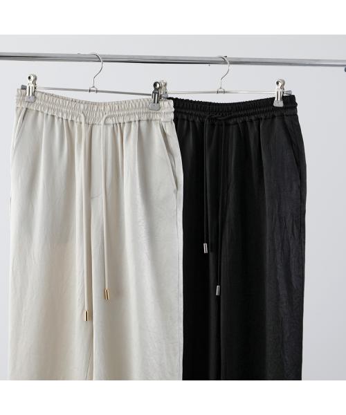 マイカアンドディール MICA&DEAL MICA&DEAL サテンパンツ 0125103025 （L/BEIGE/ライトベージュ） L/BEIGE/ライトベージュ