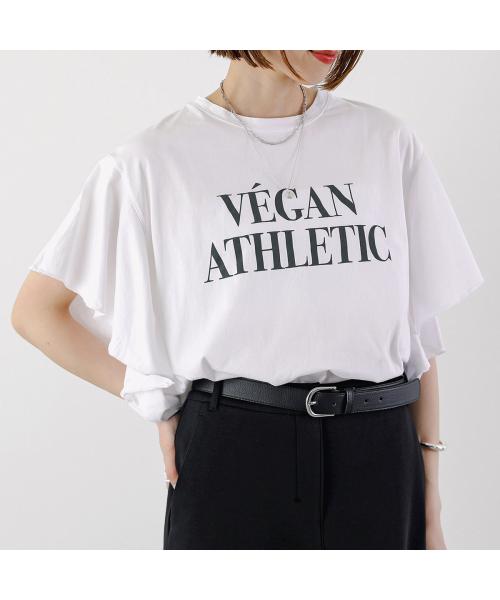 マイカアンドディール MICA&DEAL MICA&DEAL Tシャツ VEGANATHLETIC frill tee 0125209111 （WHITE/ホワイト） WHITE/ホワイト