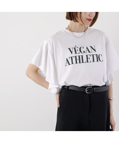 マイカアンドディール MICA&DEAL MICA&DEAL Tシャツ VEGANATHLETIC frill tee 0125209111 （WHITE/ホワイト） WHITE/ホワイト