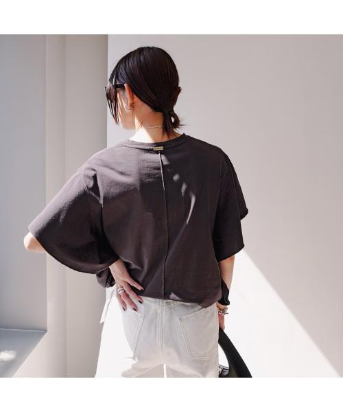 マイカアンドディール MICA&DEAL MICA&DEAL Tシャツ VEGANATHLETIC frill tee 0125209111 （WHITE/ホワイト） WHITE/ホワイト