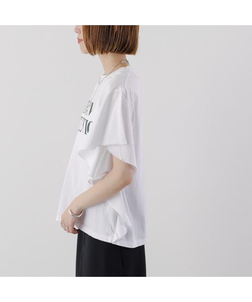 マイカアンドディール MICA&DEAL MICA&DEAL Tシャツ VEGANATHLETIC frill tee 0125209111 （WHITE/ホワイト） WHITE/ホワイト