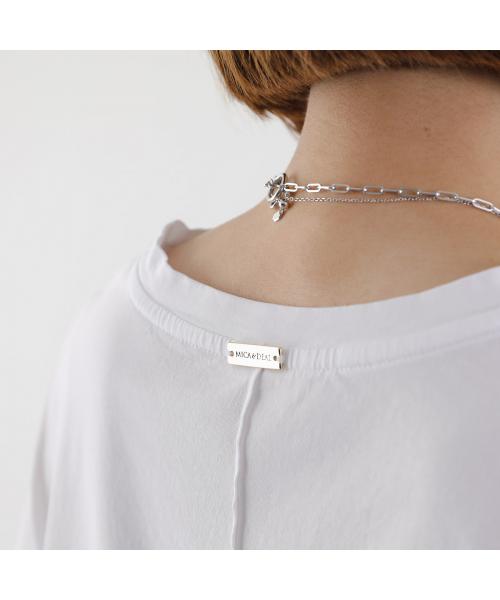 マイカアンドディール MICA&DEAL MICA&DEAL Tシャツ VEGANATHLETIC frill tee 0125209111 （WHITE/ホワイト） WHITE/ホワイト