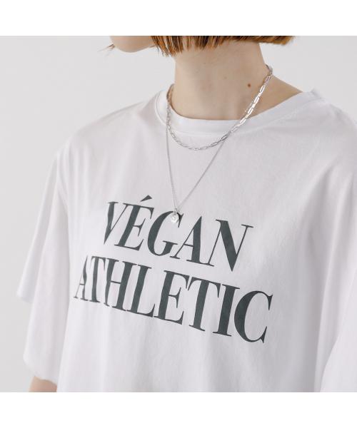 マイカアンドディール MICA&DEAL MICA&DEAL Tシャツ VEGANATHLETIC frill tee 0125209111 （WHITE/ホワイト） WHITE/ホワイト
