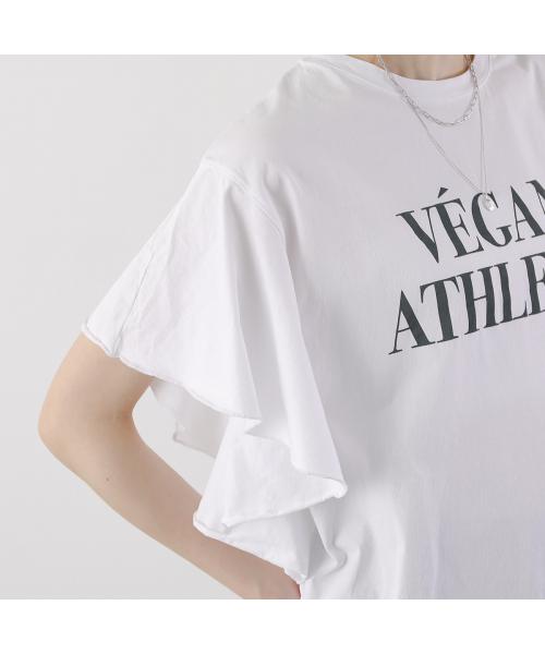 マイカアンドディール MICA&DEAL MICA&DEAL Tシャツ VEGANATHLETIC frill tee 0125209111 （WHITE/ホワイト） WHITE/ホワイト
