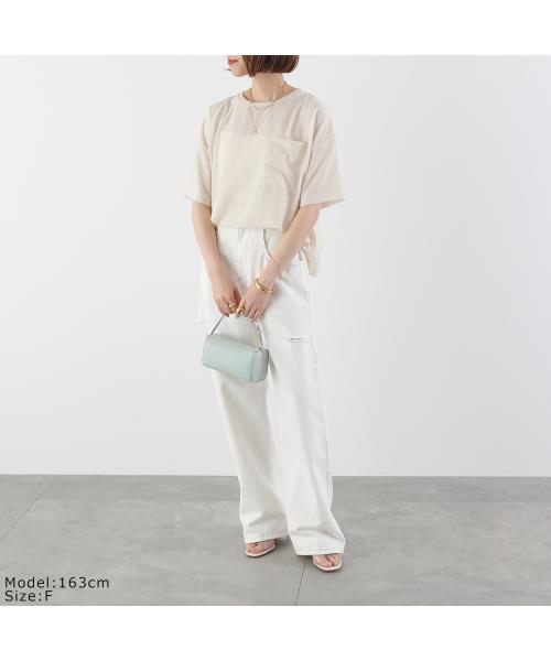 マイカアンドディール MICA&DEAL MICA&DEAL ブラウス 0125209110 半袖 クルーネック （IVORY/アイボリー） IVORY/アイボリー