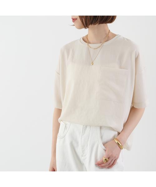 マイカアンドディール MICA&DEAL MICA&DEAL ブラウス 0125209110 半袖 クルーネック （IVORY/アイボリー） IVORY/アイボリー