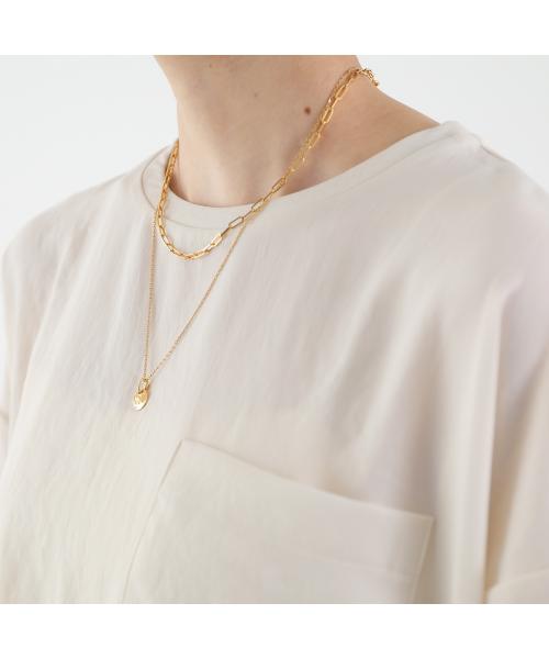 マイカアンドディール MICA&DEAL MICA&DEAL ブラウス 0125209110 半袖 クルーネック （IVORY/アイボリー） IVORY/アイボリー