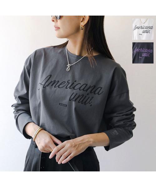 マイカアンドディール MICA&DEAL MICA&DEAL AMERICANA ロンT 0125309271 カットソー （WHITE/ホワイト） WHITE/ホワイト