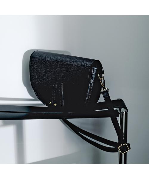 ミレッラフィレンツェ MILLELA FIRENZE MILLELA FIRENZE ショルダーバッグ 10280576 サドルバッグ （01/BLACK） 01/BLACK