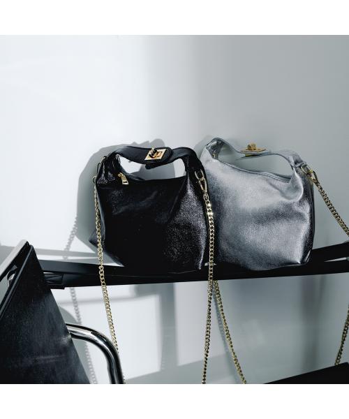 ミレッラフィレンツェ MILLELA FIRENZE MILLELA FIRENZE ハンドバッグ 10270530 ショルダーバッグ （01/BLACK-ブラック） 01/BLACK-ブラック