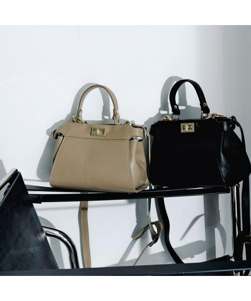 ミレッラフィレンツェ MILLELA FIRENZE MILLELA FIRENZE ハンドバッグ 10270560 ショルダーバッグ （01/BLACK-ブラック） 01/BLACK-ブラック