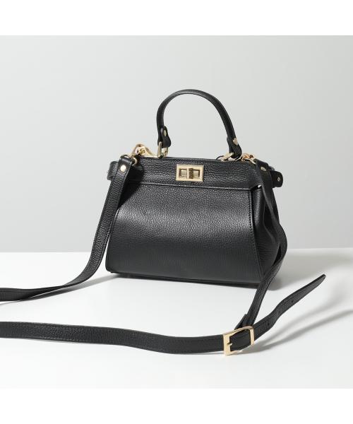 ミレッラフィレンツェ MILLELA FIRENZE MILLELA FIRENZE ハンドバッグ 10270560 ショルダーバッグ （01/BLACK-ブラック） 01/BLACK-ブラック
