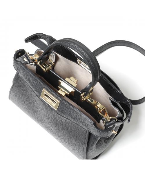 ミレッラフィレンツェ MILLELA FIRENZE MILLELA FIRENZE ハンドバッグ 10270560 ショルダーバッグ （01/BLACK-ブラック） 01/BLACK-ブラック