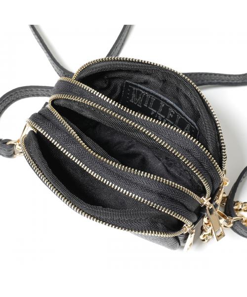 ミレッラフィレンツェ MILLELA FIRENZE MILLELA FIRENZE ショルダーバッグ 10290517 ミニバッグ （01/BLACK-ブラック） 01/BLACK-ブラック