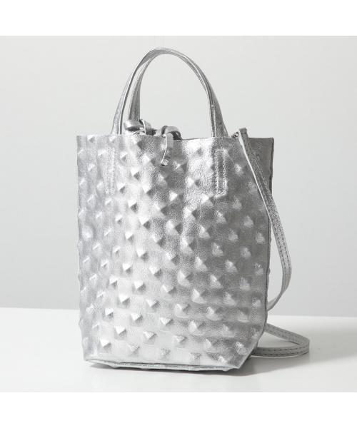 ミレッラフィレンツェ MILLELA FIRENZE MILLELA FIRENZE ミニトートバッグ 10280575 ショルダーバッグ （93/SILVER/シルバー） 93/SILVER/シルバー