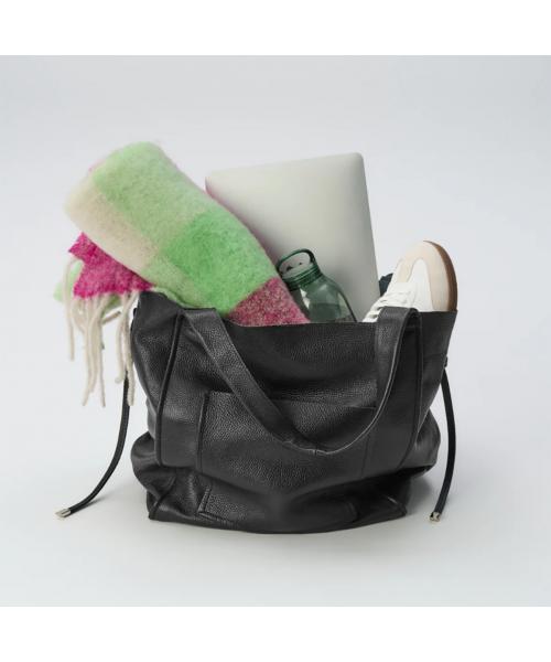 ミレッラフィレンツェ MILLELA FIRENZE MILLELA FIRENZE トートバッグ 10280558 レザー （01/BLACK-ブラック） 01/BLACK-ブラック