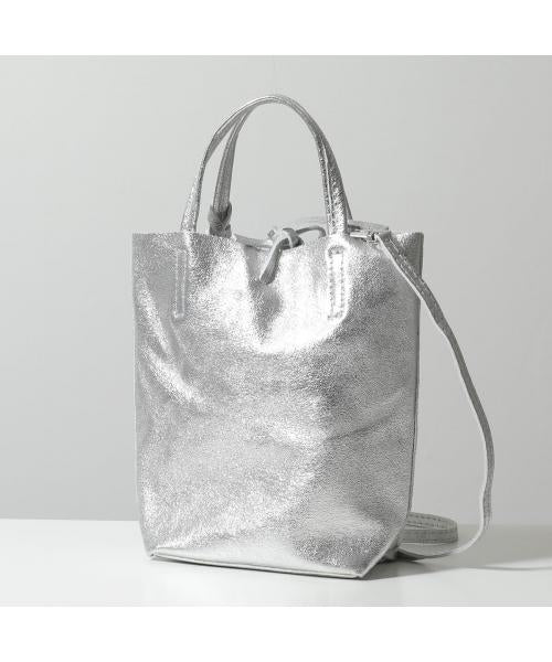 ミレッラフィレンツェ MILLELA FIRENZE MILLELA FIRENZE ミニトートバッグ 10270561 ショルダーバッグ （93/SILVER-シルバー） 93/SILVER-シルバー