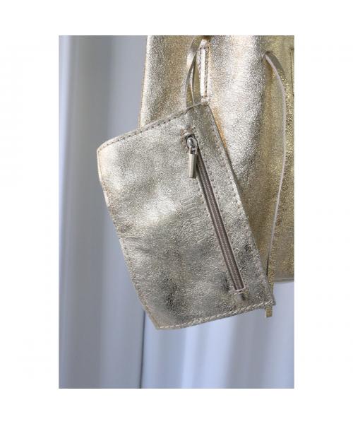 ミレッラフィレンツェ MILLELA FIRENZE MILLELA FIRENZE ミニトートバッグ 10270561 ショルダーバッグ （93/SILVER-シルバー） 93/SILVER-シルバー