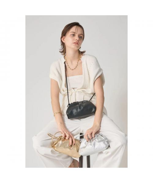 ミレッラフィレンツェ MILLELA FIRENZE MILLELA FIRENZE ショルダーバッグ 10290521 レザー （90/GOLD-ゴールド） 90/GOLD-ゴールド