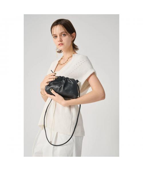 ミレッラフィレンツェ MILLELA FIRENZE MILLELA FIRENZE ショルダーバッグ 10290521 レザー （01/BLACK-ブラック） 01/BLACK-ブラック