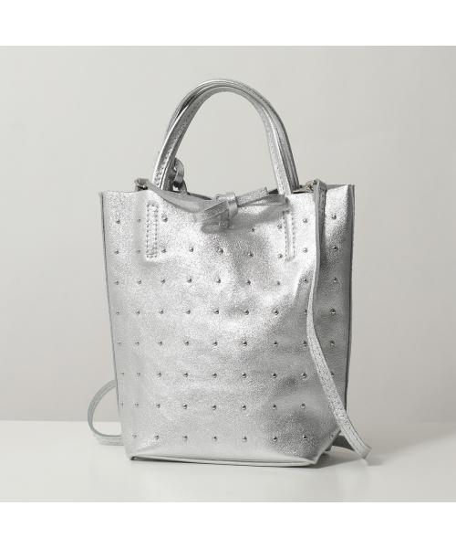 ミレッラフィレンツェ MILLELA FIRENZE MILLELA FIRENZE ミニトートバッグ 10210658 ショルダーバッグ （93/SILVER/シルバー） 93/SILVER/シルバー