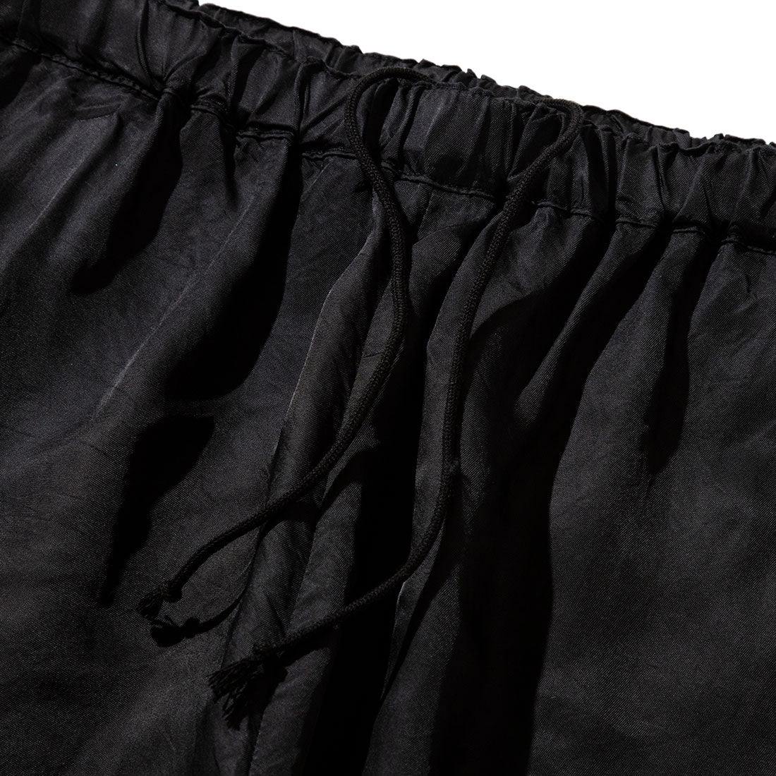 ミヤオ MIYAO フリルフラップ付きワークパンツ（Work pants with frill flaps） （ブラック） ブラック