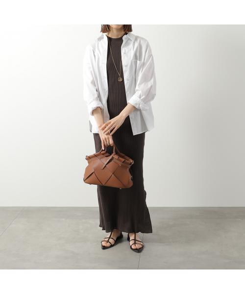 ミカデラヴァッレ mica della valle mica della valle ハンドバッグ Romana SO-0100 レザー （BLACK/ブラック） BLACK/ブラック