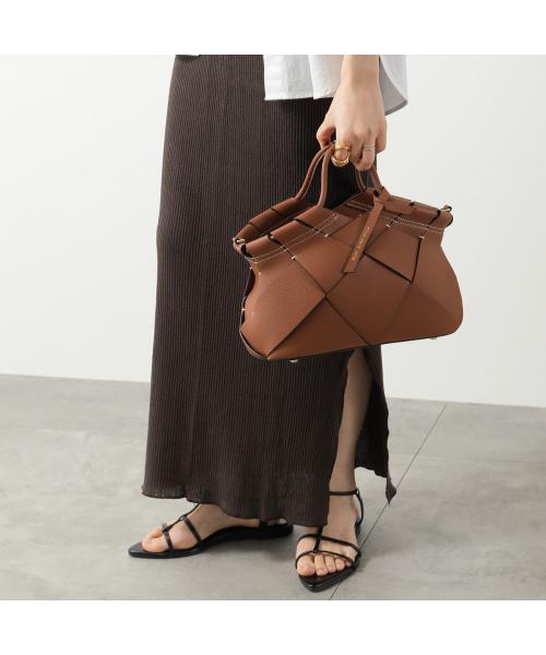 ミカデラヴァッレ mica della valle mica della valle ハンドバッグ Romana SO-0100 レザー （BLACK/ブラック） BLACK/ブラック