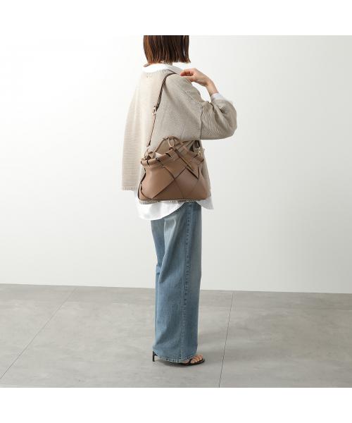 ミカデラヴァッレ mica della valle mica della valle ハンドバッグ Romana SO-0100 レザー （BLACK/ブラック） BLACK/ブラック