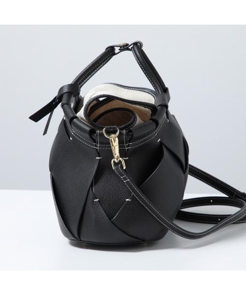 ミカデラヴァッレ mica della valle mica della valle ハンドバッグ Romana SO-0100 レザー （BLACK/ブラック） BLACK/ブラック