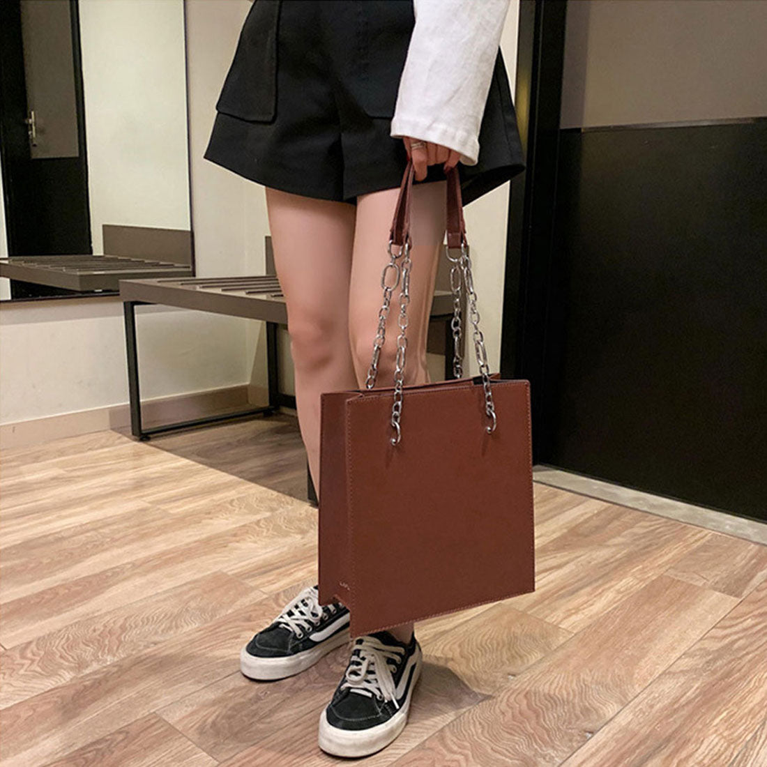 2way トートバッグ スクエアバッグ