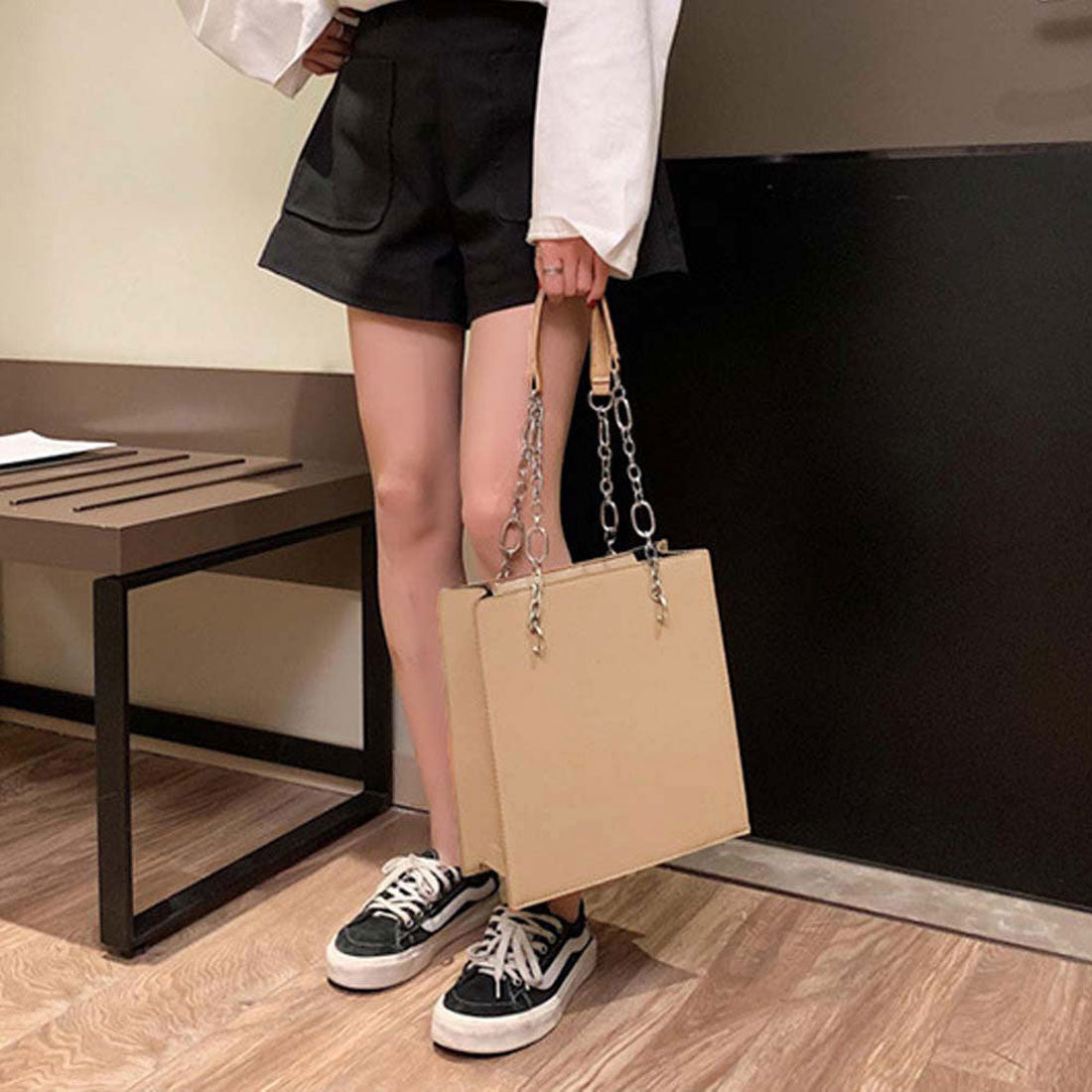 2way トートバッグ スクエアバッグ