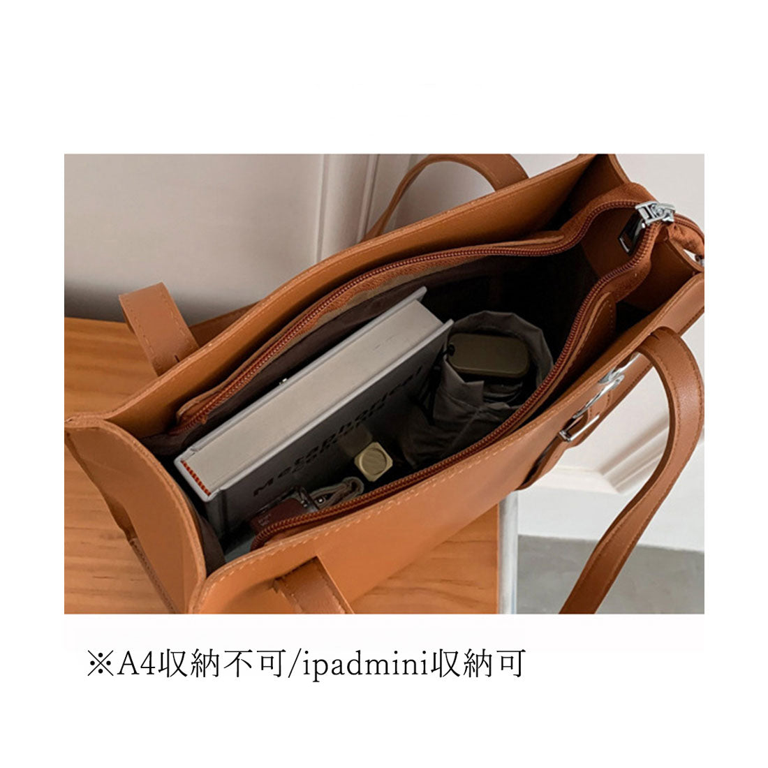 トートバッグ PUレザー レディース