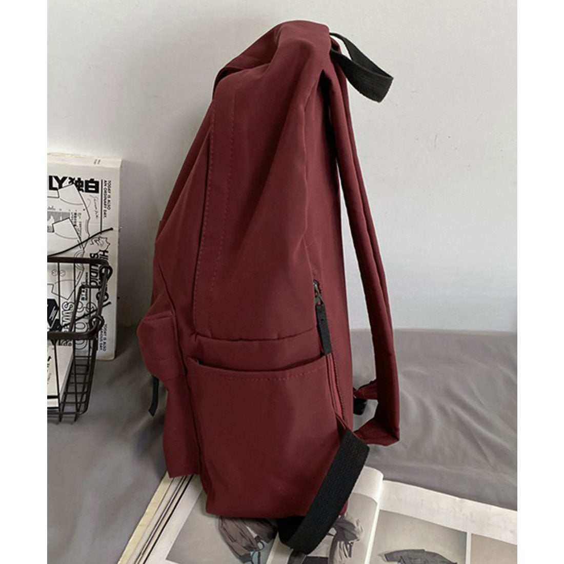 ミニミニストア miniministore リュックサックレディースディバッグ大容量 （ワインレッド） ワインレッド